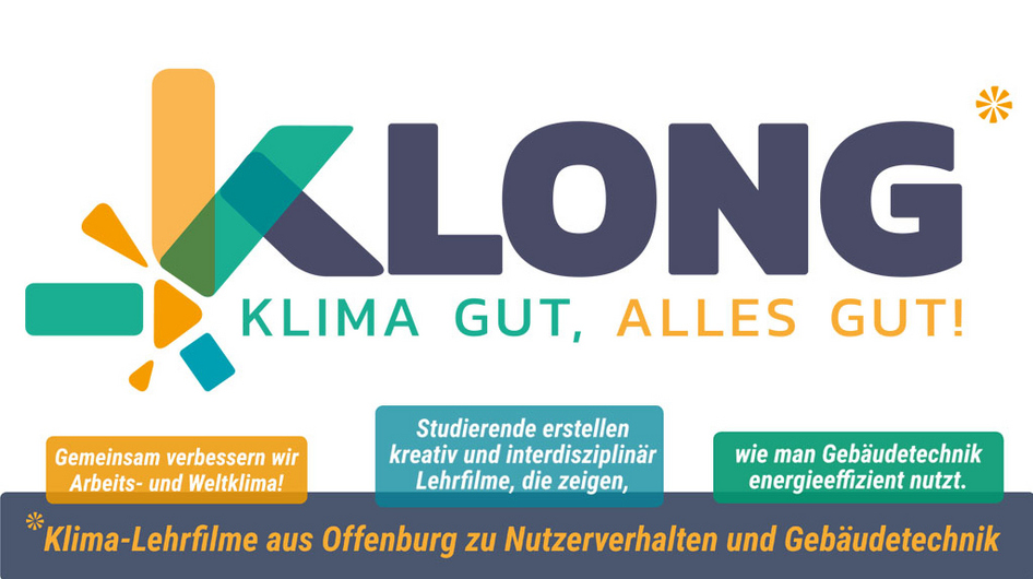 KLONG - Klimalehrfilme aus Offenburg zu Nutzerverhalten und Gebäudetechnik - Klima gut, alles gut!