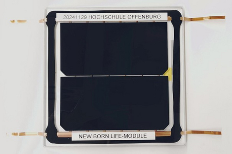 New Born Life-PV-Modul aus Eigenbau