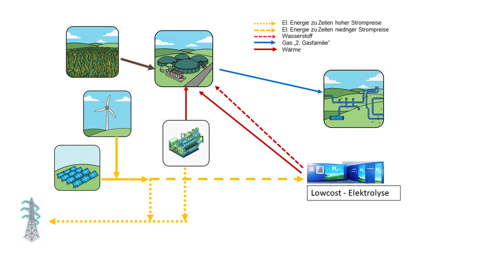 Grafik Überblick Biogas